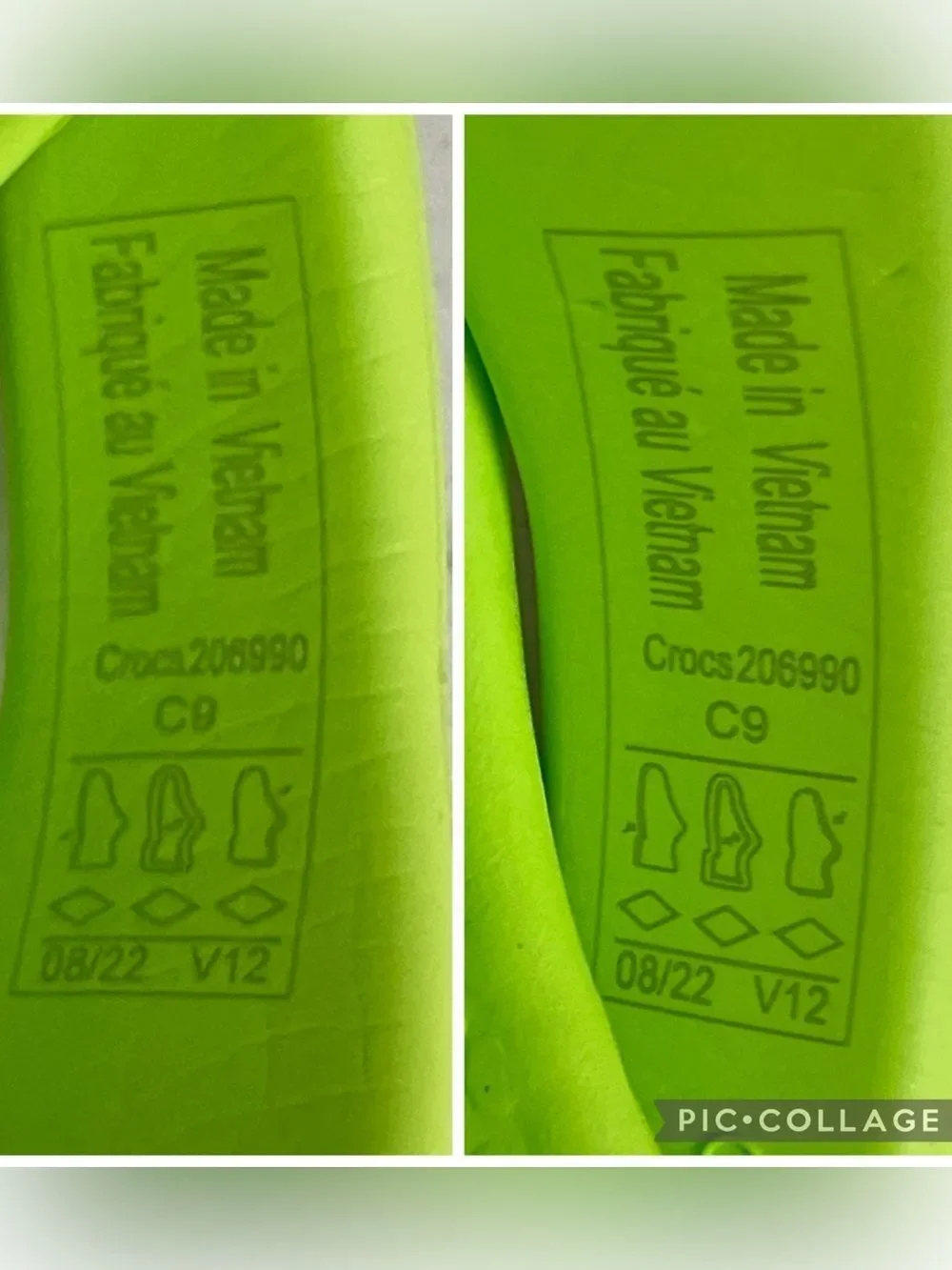 CROCS CLASSIC TODDLER KID’S Size 9 CLOG Kids Limeade-Green ? Water Shoes 206990